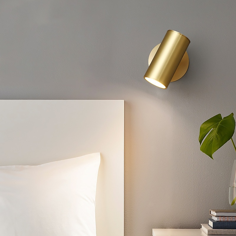 Applique Da Parete Per Interni Moderne Per Interni Camera Da Letto Sala Da Pranzo Applique Da Parete In Rame 220-240 V 10 W del 2025 a $114.99 –P2