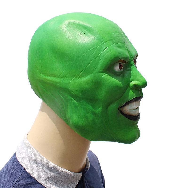 jekyll i forkledning jim carrey maske halloween latex cosplay jul jekyll performance dansefest maske 2025 - $31.99 –P2
