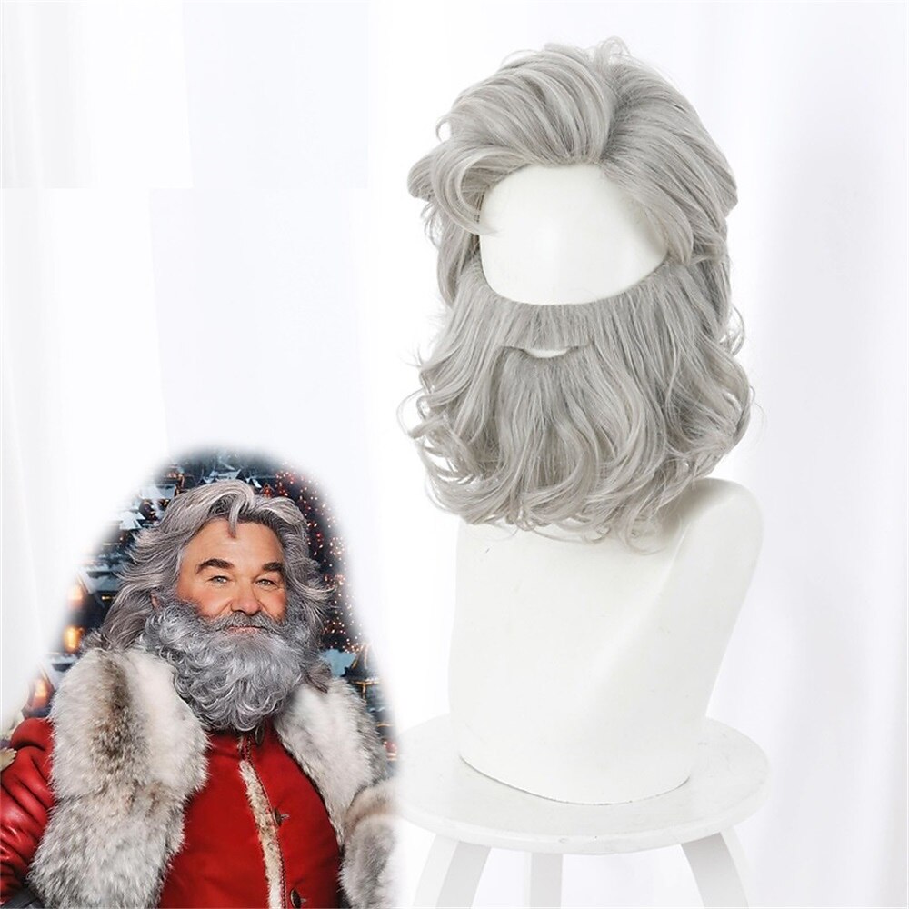 Christmas Party wigs The Christmas Chronicles 2 Cosplay Wig Santa