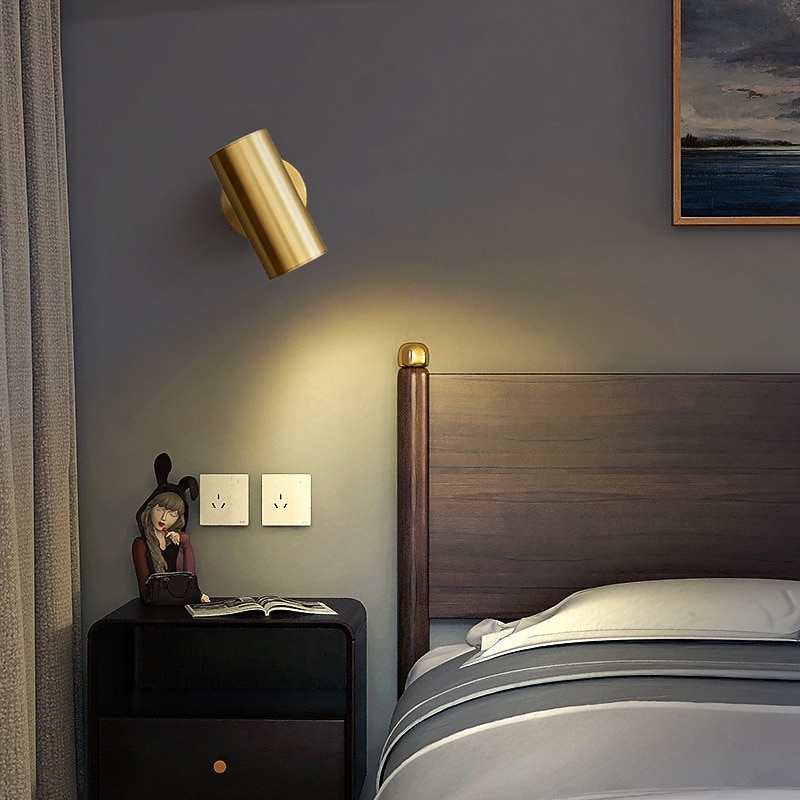 Applique Da Parete Per Interni Moderne Per Interni Camera Da Letto Sala Da Pranzo Applique Da Parete In Rame 220-240 V 10 W del 2025 a $114.99 –P3
