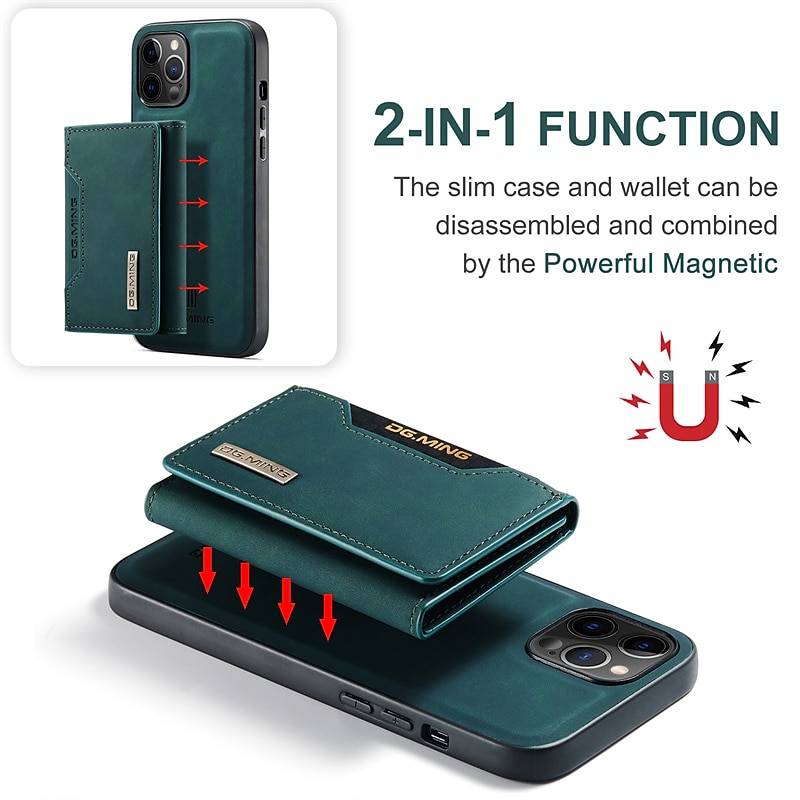 Чехол для телефона для iPhone 16e Apple iPhone 16 iPhone 15 Pro Max Plus iPhone 14 13 12 11 Pro Max Mini X XR XS Max 8 7 Plus чехол-кошелек с подставкой магнитный слот для карты однородный PU кожа 2025 - $22.99 –P4