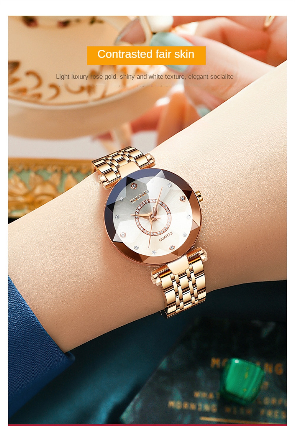 Women Golden & Silver Classic Quartz Watch Female Elegant Clock Luxury Mother's Day Gift Watches Ladies Waterproof Wristwatch 2026 - $31.99 –P4