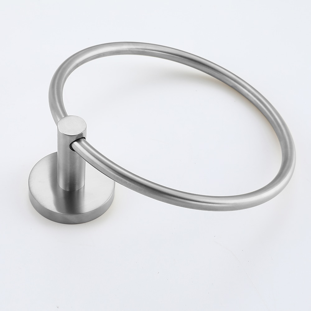Towel Ring for Bathroom,Stainless Steel Hand Towel Holder Modern Circle Towel Hanger Round Towel Rack Wall Mounted(Black/Chrome/Golden/Brushed Nickel) 2025 - $32.59 –P10