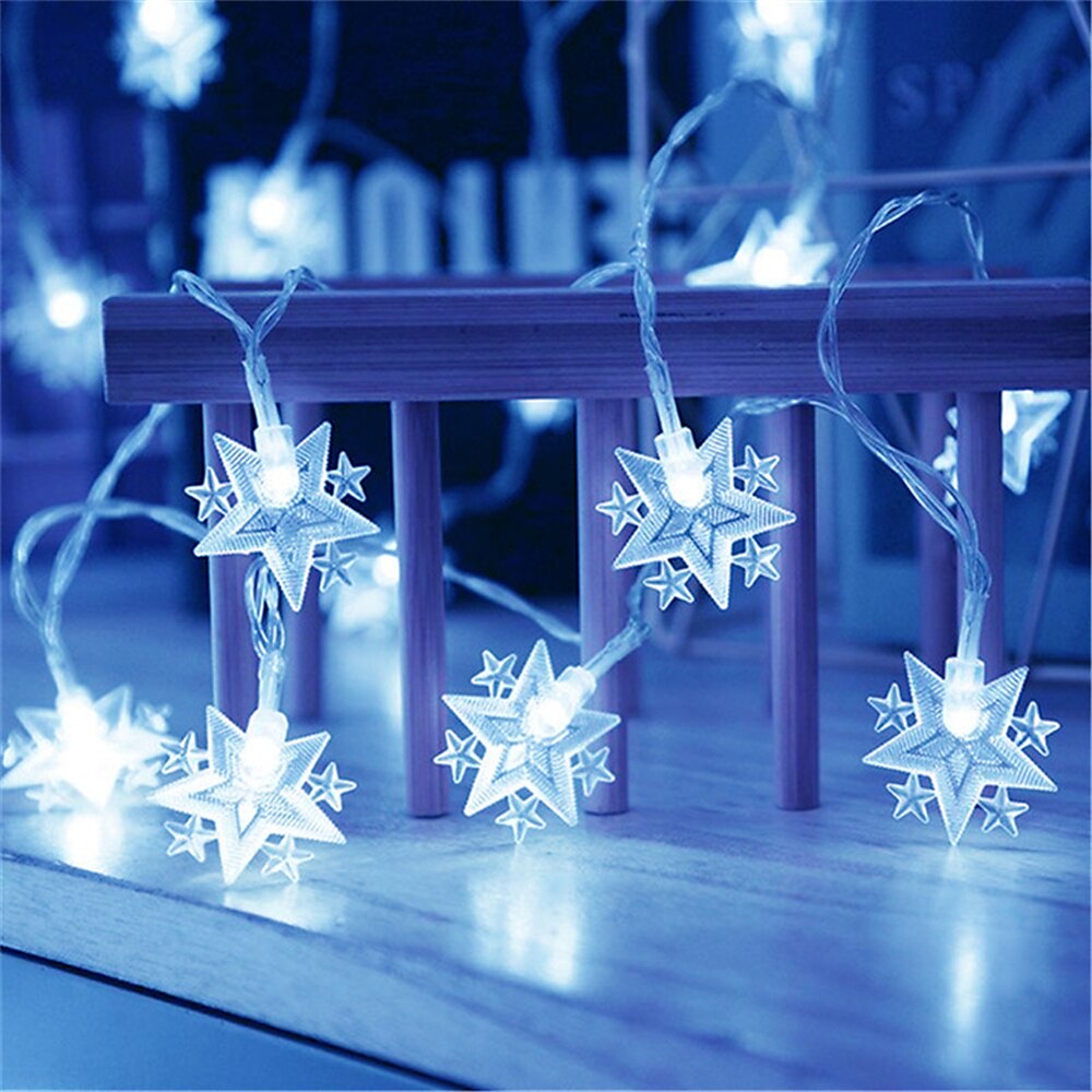 Star Fairy String Lights Christmas Holiday Lights 10M 80LEDs with 13key Remote Control Creative Party Holiday Optional Remote Controller Battery Box or Remote Controller USB 1set 2025 - $18.99 –P12