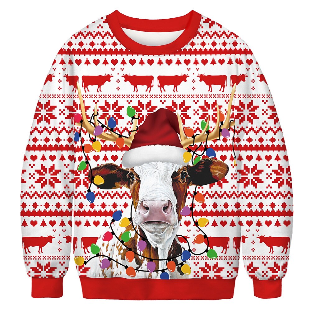 Vánoce Ježíšek Mikina Pullover Vtipná vánoční mikina Anime 3D tisk 3D Grafika Pro Pro páry Pánské Dámské Dospělé Vánoce Karneval Plesová maškaráda 3D tisk 2025 - $23.99 –P5