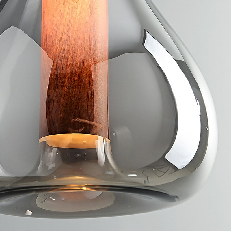 LED Pendant Light Glass 23cm 3000K Adjustable Island Light Modern Glass Chandelier Bedroom Bedside Hotel Restaurant Bar Simple Creative Designer Lighting Fixtures(Bulb Included) 2025 - $279.99 –P5