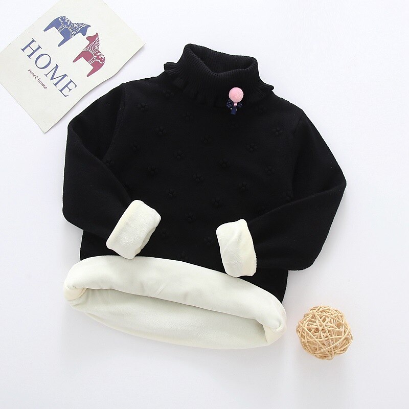 Toddler Girls' Sweater Solid Color School Long Sleeve Active 7-13 Years Fall Black White Yellow 2025 - $17.99 –P11