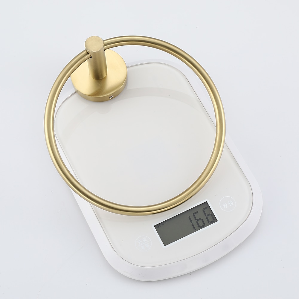 Towel Ring for Bathroom,Stainless Steel Hand Towel Holder Modern Circle Towel Hanger Round Towel Rack Wall Mounted(Black/Chrome/Golden/Brushed Nickel) 2025 - $32.59 –P6