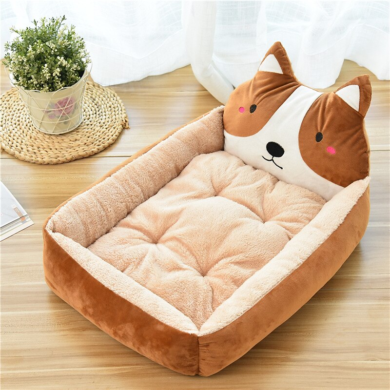 cuccia per cani calda in inverno cani grandi e piccoli cartone animato rosso cuccia per animali cuccia per cani stuoia per cani cuccia per gatti forniture per animali domestici del 2025 a $45.99 –P10