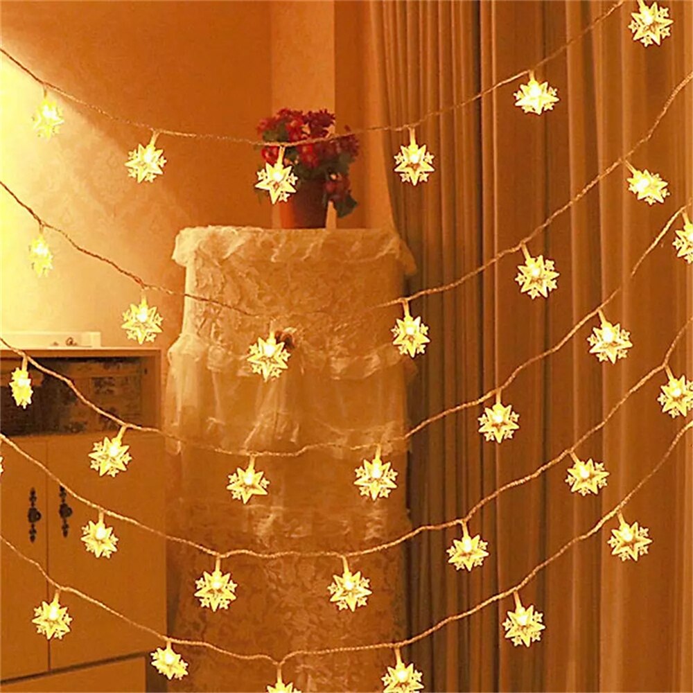 Star Fairy String Lights Christmas Holiday Lights 10M 80LEDs with 13key Remote Control Creative Party Holiday Optional Remote Controller Battery Box or Remote Controller USB 1set 2025 - $18.99 –P4