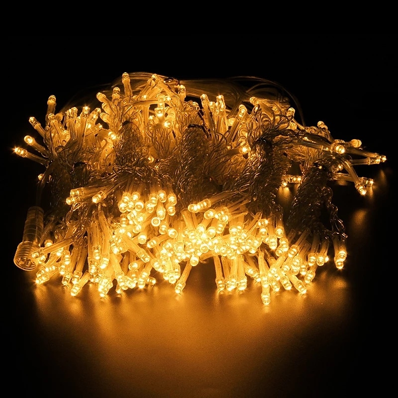2025年 エレガントなウェディングパーティーレセプション LED ウィンドウカーテンストリングライト - 3m/6m 600LED トゥインクルスターホーム&amp;ガーデンデコレーション EU/US/AU/UK プラグ  コレクション – $34.99 –P18