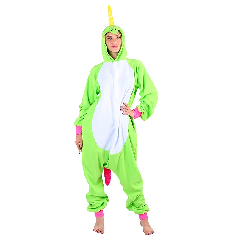 Felnőttek Karakter Pizsama Onesie jelmez Farsangi jelmez Egyszarvú Macska Onesie pizsama Kigurumi pizsama mert Férfi és női Farsang Rajzfilm 2025 - $27.99 –P11