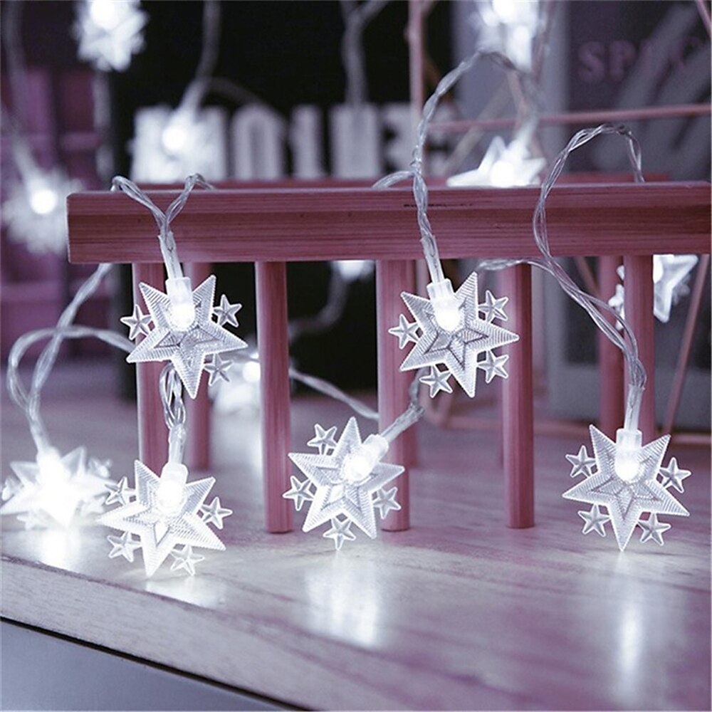 Star Fairy String Lights Christmas Holiday Lights 10M 80LEDs with 13key Remote Control Creative Party Holiday Optional Remote Controller Battery Box or Remote Controller USB 1set 2025 - $18.99 –P7