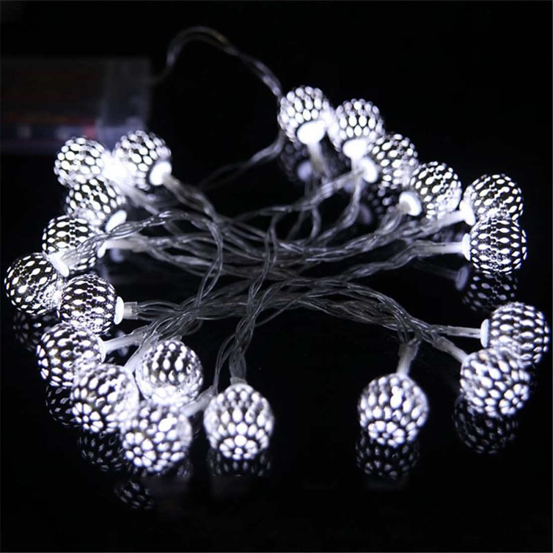 Luzes de corda marroquina solar globo luzes de fadas ao ar livre à prova d'água 8 modos de iluminação 5m 7m 10m luzes de corda 20/30/50 leds el branco quente rgb branco luzes de corda criativas luzes de férias festa de casamento de 2026 por $11.99 –P11