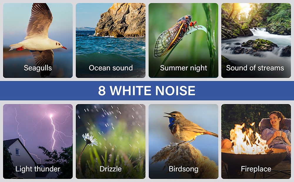 Sleep Headphones Bluetooth 5.2 Breathable Soft Eye Mask 24 White Noise Music Sleeping Headphones Sleep Mask Earbuds for Side Sleepers Workout Running Insomnia Travel Yoga 2025 - $25.99 –P7