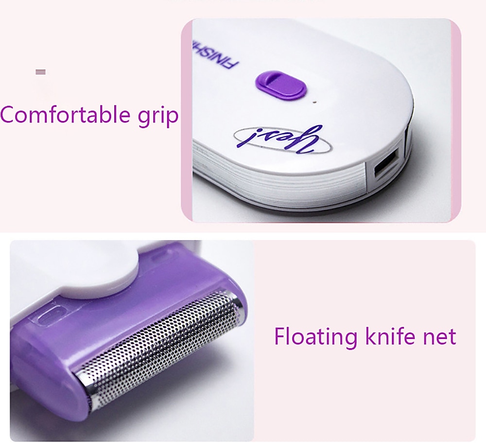 Professional Painless Hair Removal Kit Laser Touch Epilator USB Rechargeable Women Body Face Leg Bikini Hand Shaver Hair Remover 2024 - AED 42.11 –P15