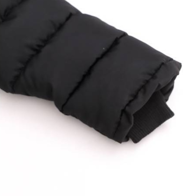 Barn Pojkar Ner Hoodiejacka Pufferjacka Ytterkläder Ensfärgat Långärmad Ficka Täcka Utomhus Häftig Dagligen Svart Kaki Höst Vinter 7-13 år 2025 - $34.99 –P9