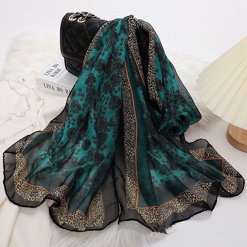 Women's Scarves Daily Holiday Flowers Bohemia Vintage Retro Warm Casual / Daily 1 PC 2025 - $8.49 –P4