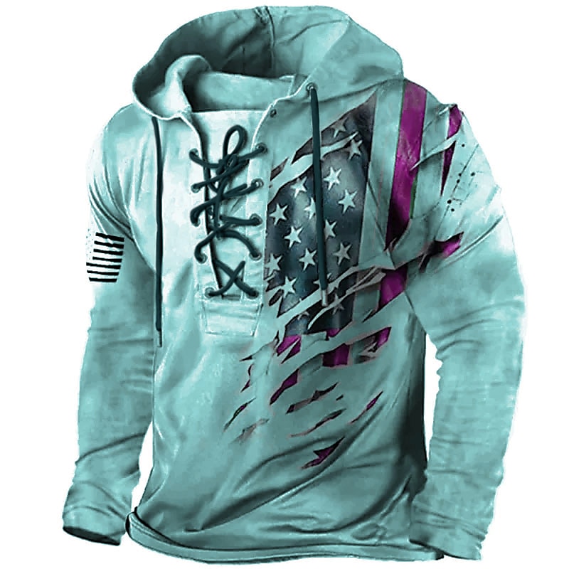 Men s Unisex Pullover Hoodie Sweatshirt Light Green Pink Blue