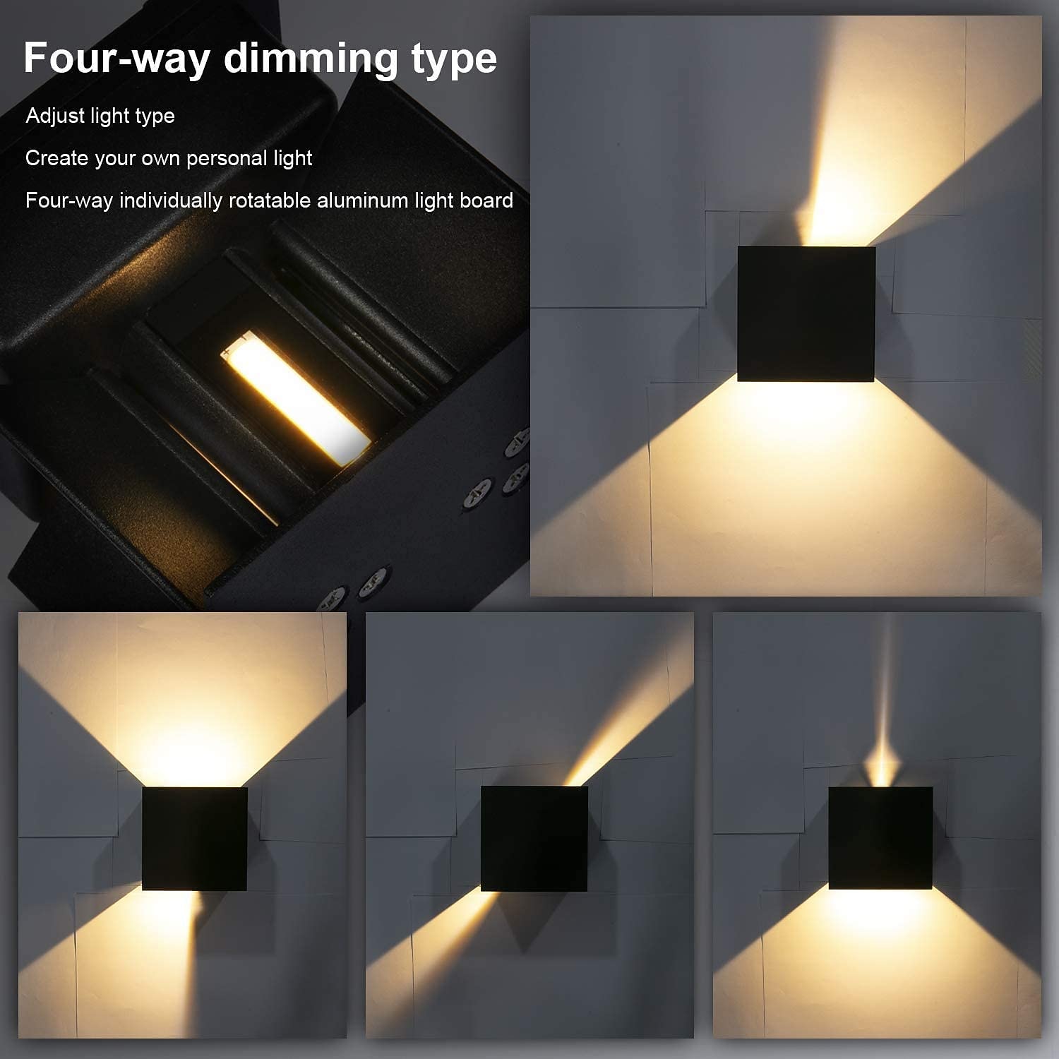 Voor buiten Oogbescherming LED Buitenmuurverlichting Slaapkamer Voor Buiten Aluminium Muur licht IP65 85-265V 5-6 W 2026 - $38.99 –P7