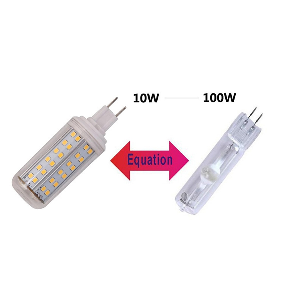 LED Corn Lights 2pcs G8.5 84 LED 2835SMD 10W Energy Saving Lamp Replacing 100W Halogen Lamps Warm White Natural White White Home Party Lights 85-265 V 2026 - $18.99 –P3