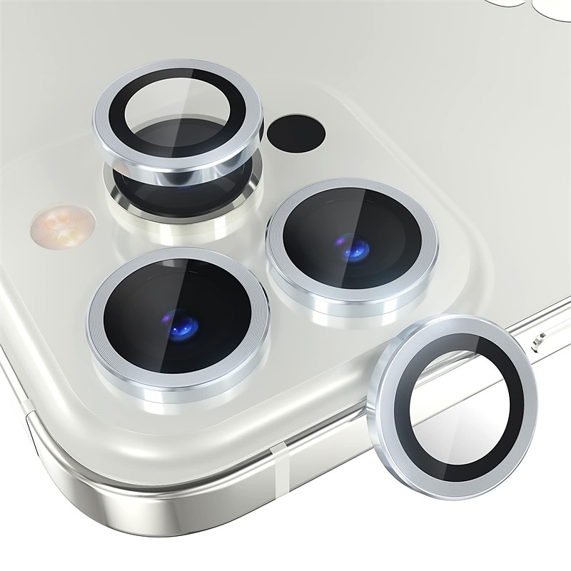 1 σετ Προστατευτικό φακού κάμερας Για Apple iPhone 16 iPhone 15 Pro Max Plus iPhone 14 13 12 11 Pro Max Plus Mini SE Κράμα Αλουμινίου Επίπεδο σκληρότητας 9H 2025 - $9.99 –P7