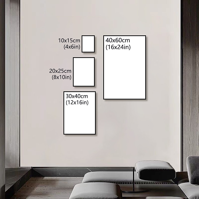 nástěnné umění plátno plakát malba umělecká díla obrázek abstraktní bytové dekorace výzdoba srolované plátno bez rámu nezarámované nenatažené 2026 - $17.99 –P1