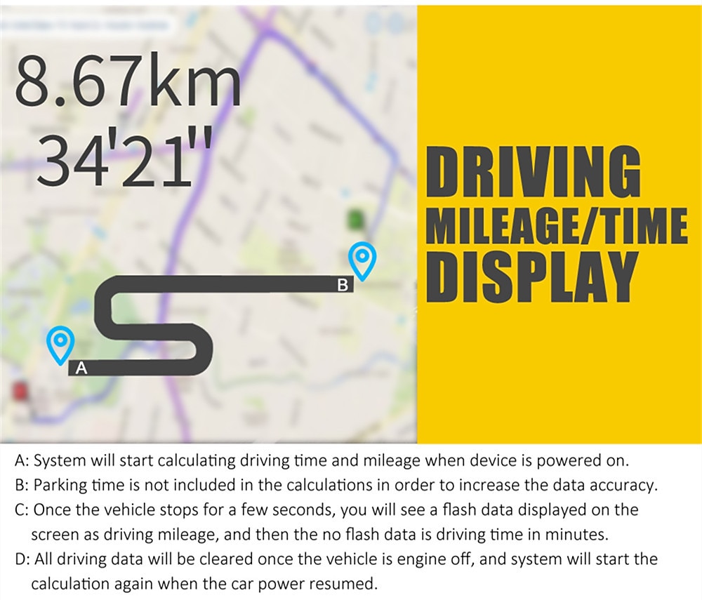 2025年 c60s ユニバーサル デジタル gps スピードメーター 車 hud ヘッド ディスプレイ mph 速度アラート 疲労 運転アラート 100% すべての車 トラック オートバイ atv オフロード ピックアップトラック オートバイ ゴルフカート  コレクション – $47.99 –P6