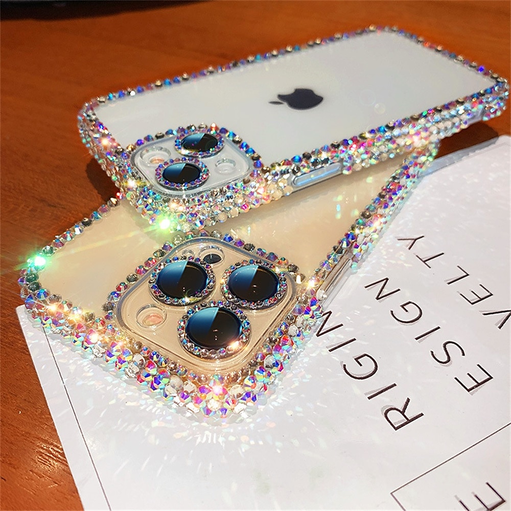 telefon Maska Pentru iPhone 15 14 Pro Max Plus iPhone 16e iPhone 13 12 11 Pro Max Crystal Clear Neîngălbenește Anti Șoc Ștras Gel de Siliciu Silicon 2025 - $13.99 –P8