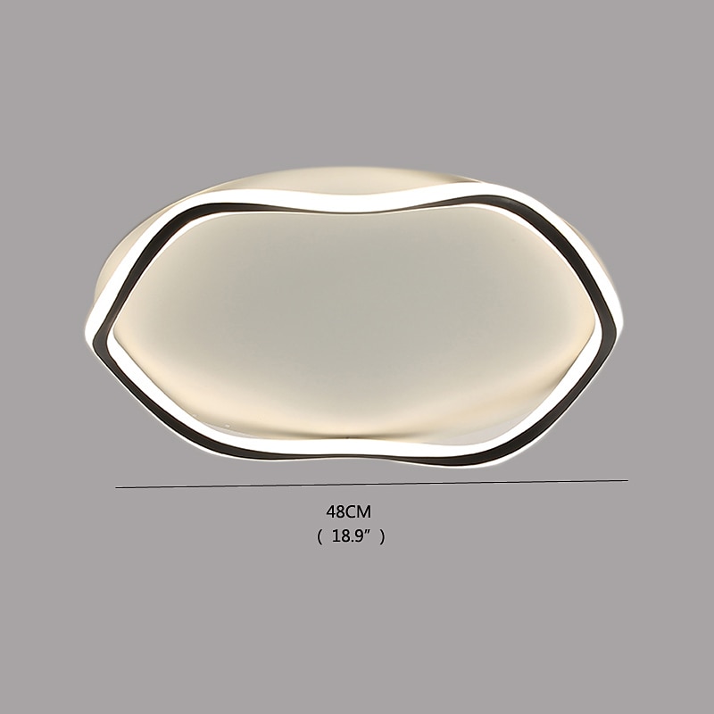 lampa sufitowa led okrągła konstrukcja lampy sufitowe do montażu podtynkowego 35w 6000k lampy sufitowe led, oprawy oświetleniowe do dekoracji sufitu, okrągła oprawa oświetleniowa led 50 cm do 2025 - $328.59 –P7