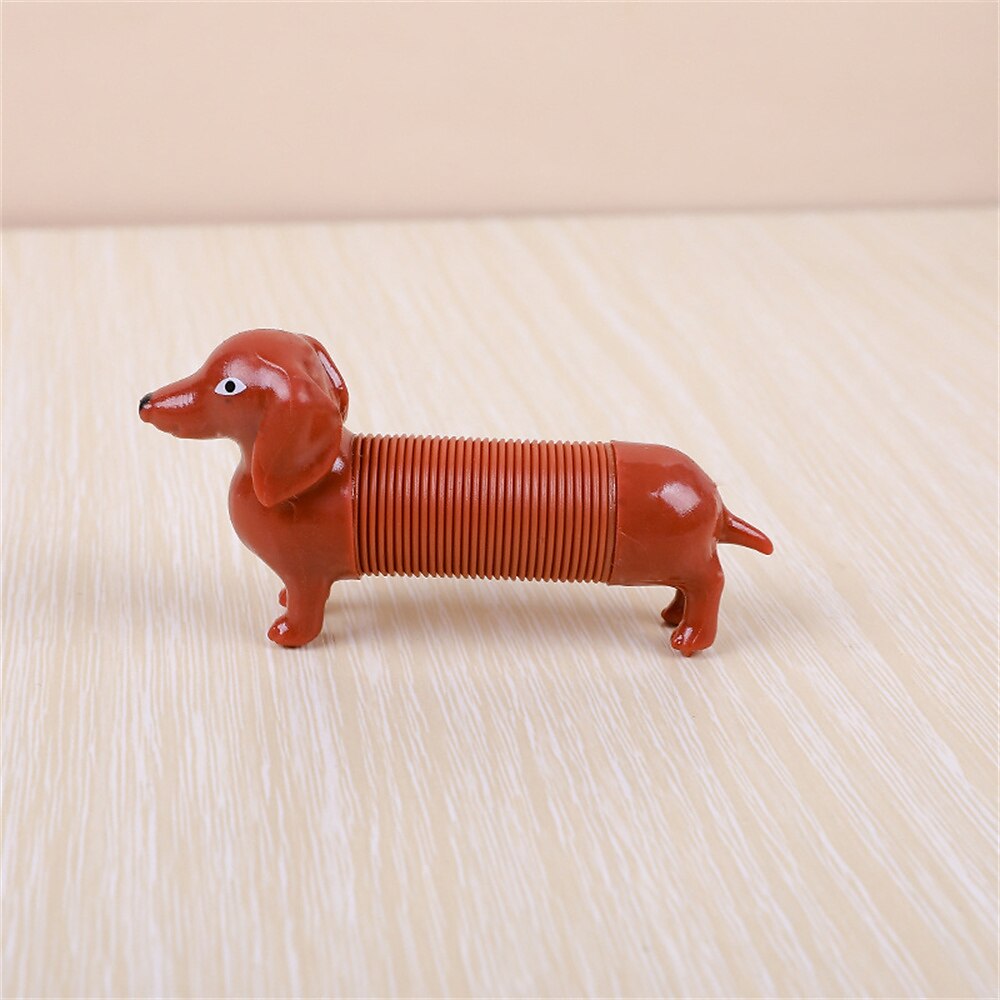 Dachshund Dog Toy Squeezing Fidget Sensory Stress Relieve Toy Dog