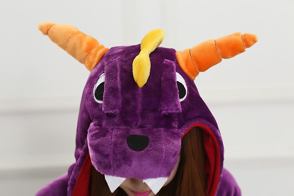Gyermek Felnőttek Karakter Pizsama Onesie jelmez Sárkány Onesie pizsama Kigurumi pizsama mert Férfi és női Fiúk és lányok Farsang Rajzfilm 2025 - $45.99 –P6