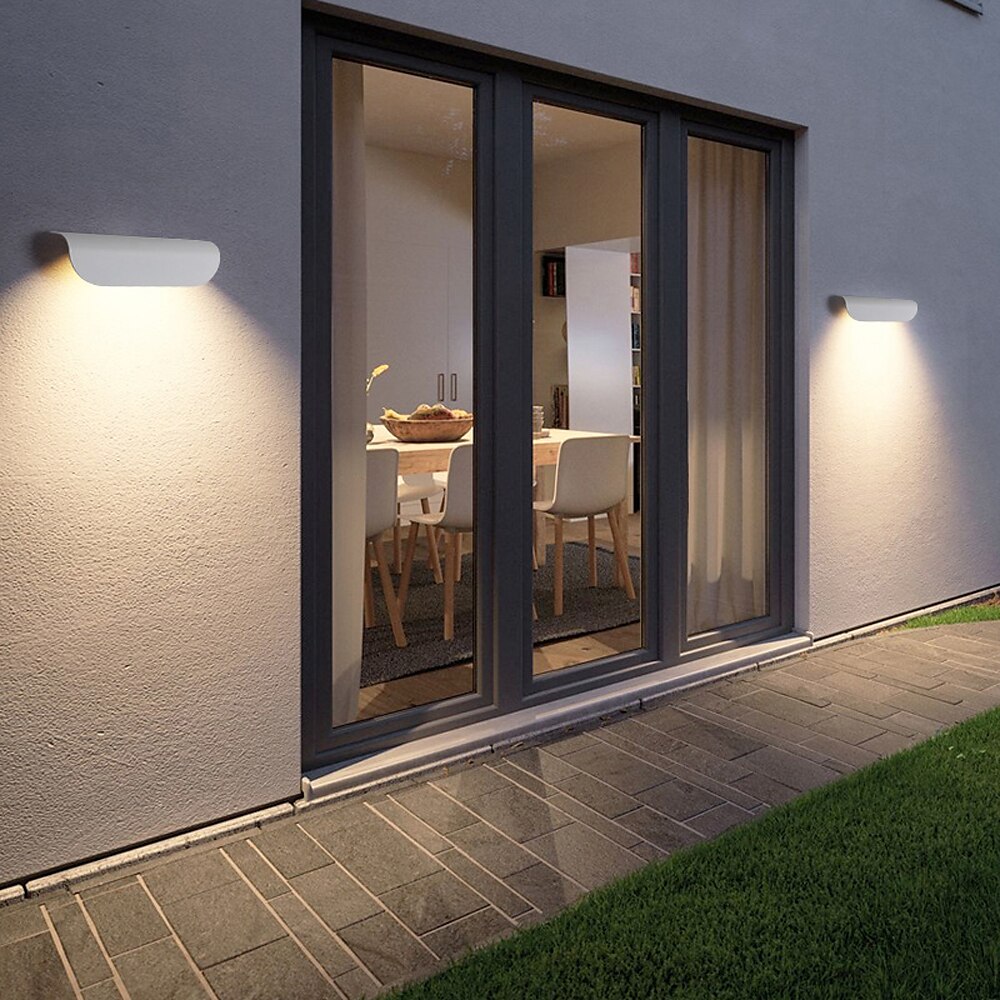 lampada da parete per esterni a led 10w 900lm lampada da parete per esterni impermeabile porta scale corridoio parete esterna cortile balcone corridoio lampada da parete per interni per esterni del 2025 a $76.99 –P4