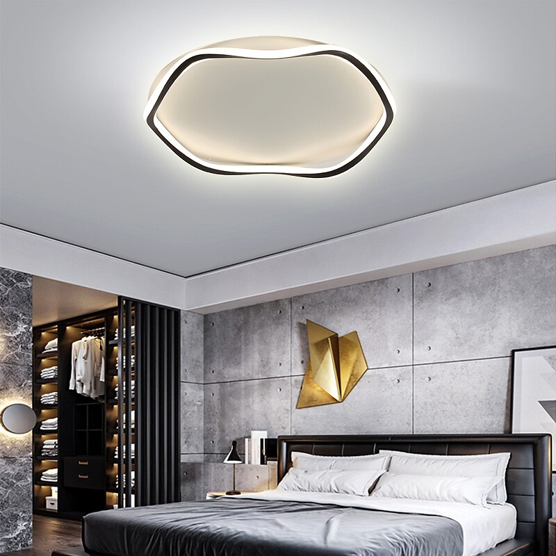 lampa sufitowa led okrągła konstrukcja lampy sufitowe do montażu podtynkowego 35w 6000k lampy sufitowe led, oprawy oświetleniowe do dekoracji sufitu, okrągła oprawa oświetleniowa led 50 cm do 2025 - $328.59 –P4