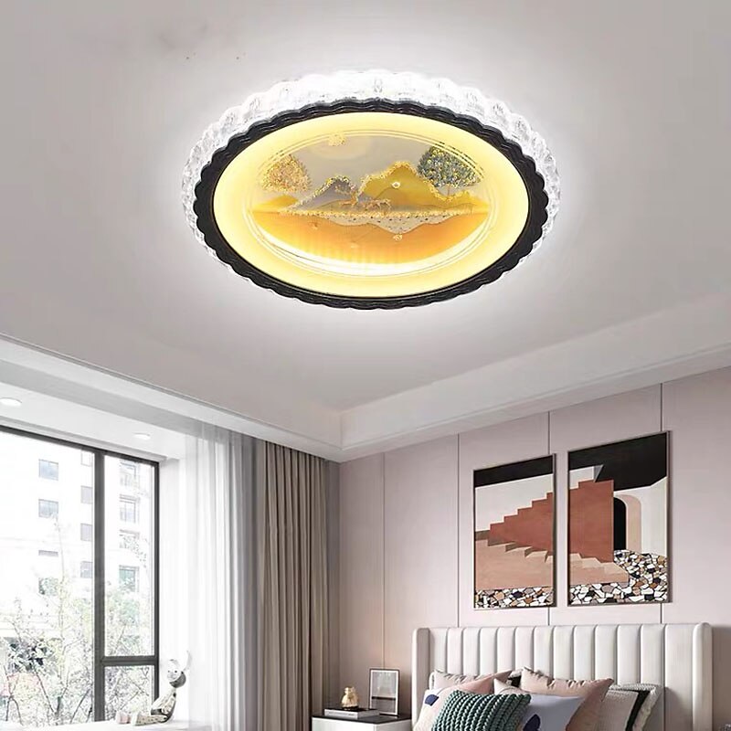 50cm Circle / Round Design Ceiling Lights Metal Painted Finishes Modern 220-240V 2025 - $284.29 –P2
