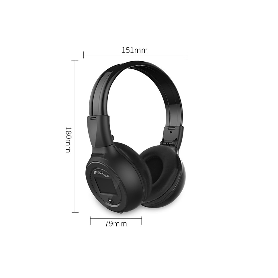 2025年 Zealot B570 ワイヤレスヘッドフォン FMラジオ オーバーイヤー Bluetoothステレオイヤフォンヘッドセット コンピュータ用電話TFカードAUXサポート  コレクション – $29.99 –P19