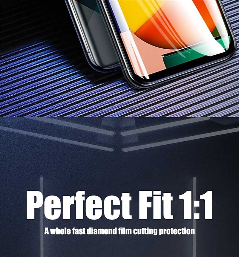 [4 пакета] Защитная пленка Назначение Samsung S24 Ultra Plus S23 S22 S21 S20 Plus Ultra S10 S10 Plus Note 20 Ultra 10 Plus Гидрогель ТПУ Уровень защиты 9H Самозаживление Против отпечатков пальцев HD 2025 - $12.99 –P2