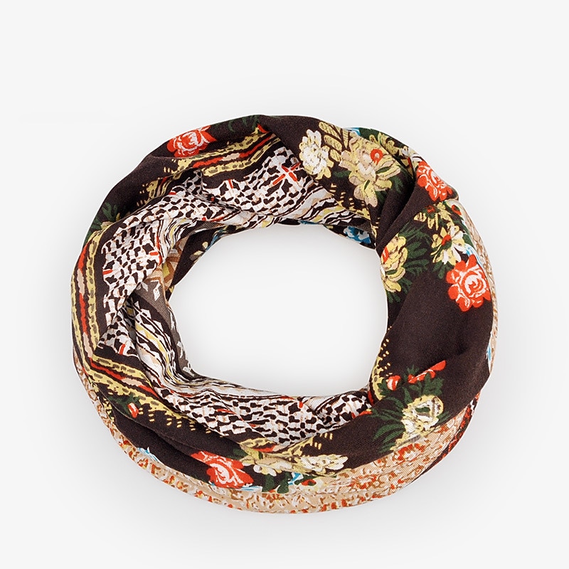 Муж. Шапка-бини и шарф в комплекте Винно-красный Черный Акриловые волокна Трикотаж Два способа использования Спорт и отдых На каждый день на открытом воздухе Дом Повседневные Цветок / Растения 2026 - $9.49 –P1