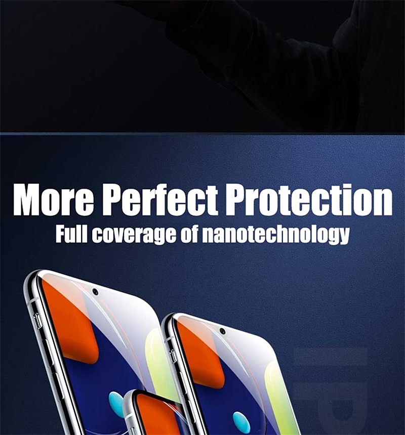 [4 пакета] Защитная пленка Назначение Samsung S24 Ultra Plus S23 S22 S21 S20 Plus Ultra S10 S10 Plus Note 20 Ultra 10 Plus Гидрогель ТПУ Уровень защиты 9H Самозаживление Против отпечатков пальцев HD 2025 - $12.99 –P13