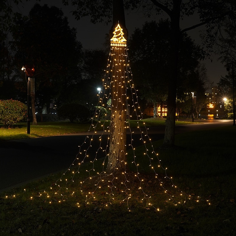 Luzes de Corda de Árvore de Natal Solar 350 LED com 8 Modos e Temporizador Luzes Estrelas Exteriores à Prova d'Água para Decoração de Janela de Natal Jardim Casamento Decoração de Férias de 2025 por $38.99 –P11