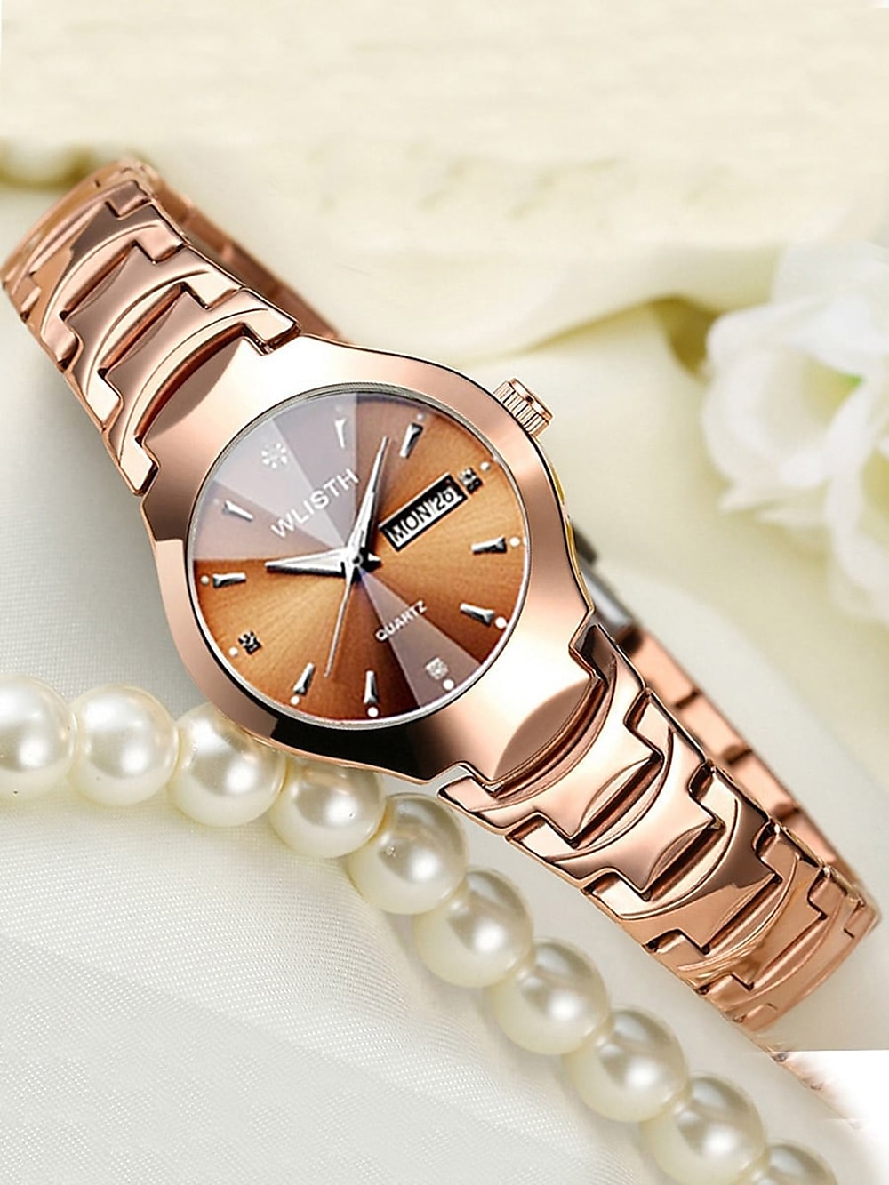 Montre Montres à quartz pour Femme Analogique - Digitale Numérique Quartz Tendance Mode Luxe Imperméable Calendrier Lumineux Métal Alliage / Noctilumineux de 2025 ? $16.99 –P10