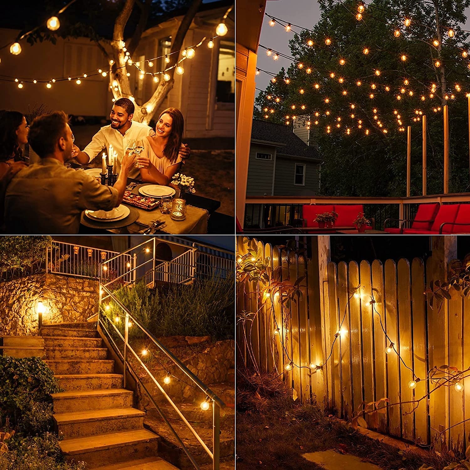 Luce Solare A Sfera Led G50 Lampadina IP65 Impermeabile Per Esterni Ghirlanda Luce Da Giardino Adatto Per Illuminazione Domestica In Giardino Da Giardino Interna Per Le Vacanze del 2025 a $73.99 –P6