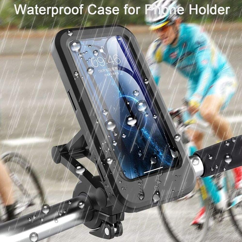 Waterproof Bike Phone Mount Cell Phone Holder for Motorcycle - Bike Handlebars 360 Adjustable Universal Motorcycle Phone Mount Bike Phone Holder with TPU Touch-Screen 2025 - €20.99 –P7