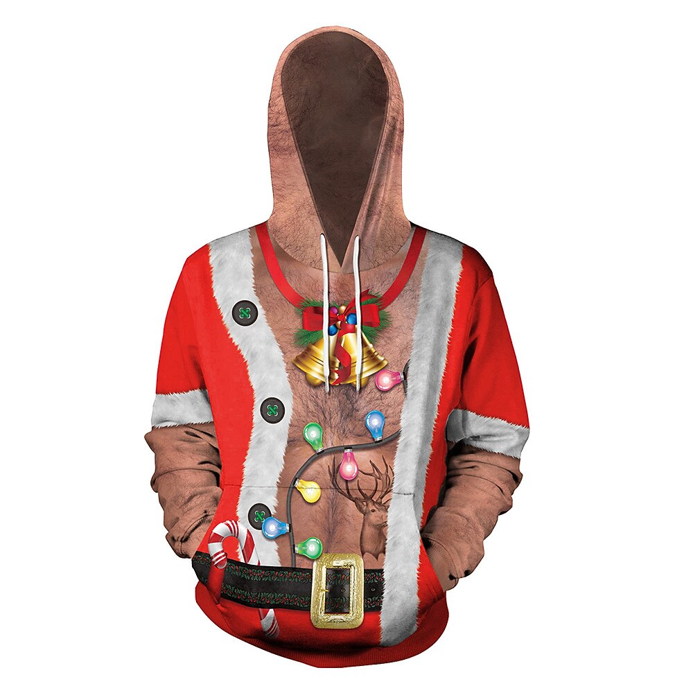 Vánoce Sob Pes Písmeno Kapuce Animák Manga Anime 3D Grafika Pro Pro páry Pánské Dámské Dospělé Vánoce Karneval Plesová maškaráda 3D tisk 2025 - $29.99 –P11