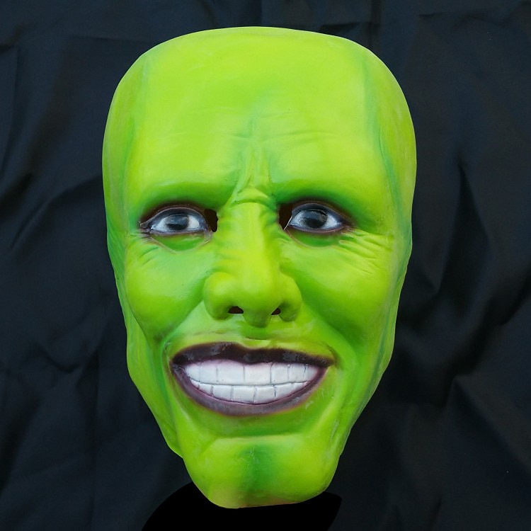 jekyll i forkledning jim carrey maske halloween latex cosplay jul jekyll performance dansefest maske 2025 - $31.99 –P12