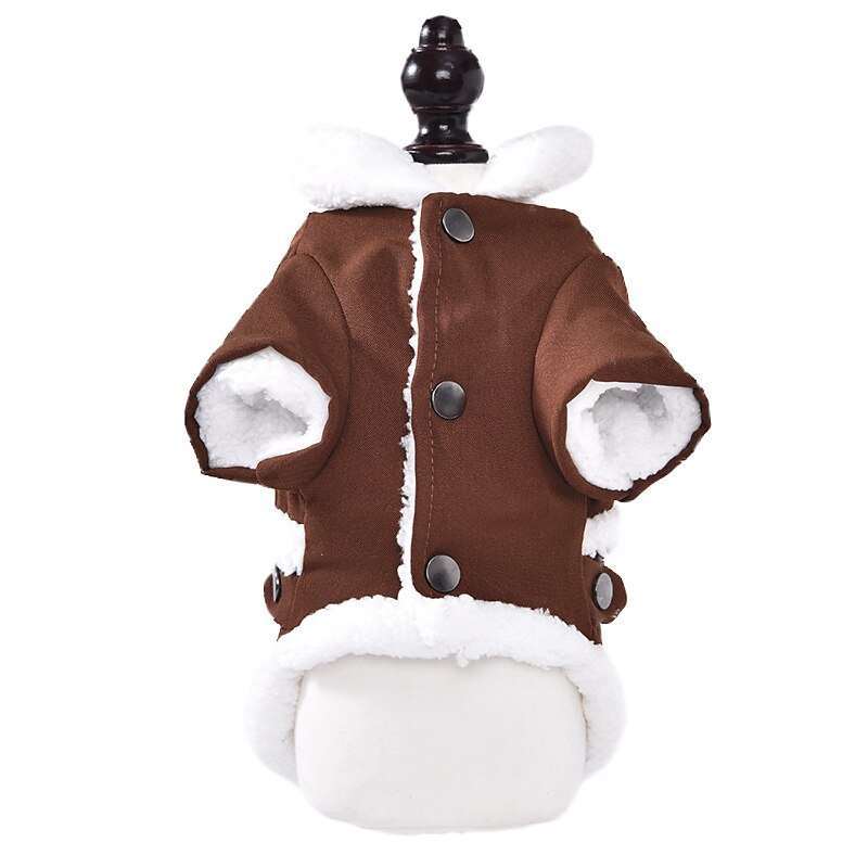 Dog Cat Coat Jacket Vintage Adorable Stylish Leisure Winter Warm Soft Washable Comfortable Outdoor Casual Daily Walking Dog Clothing for Bichon Frise Pomeranian Baby Pet Papillon Small 2025 - $12.49 –P2