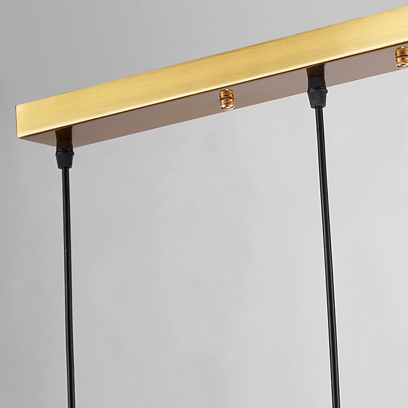 lampada a sospensione a led finitura oro lampada a sospensione regolabile a 3 luci da 50 cm per sala da pranzo con isola cucina (lampadina inclusa) del 2025 a $145.99 –P6