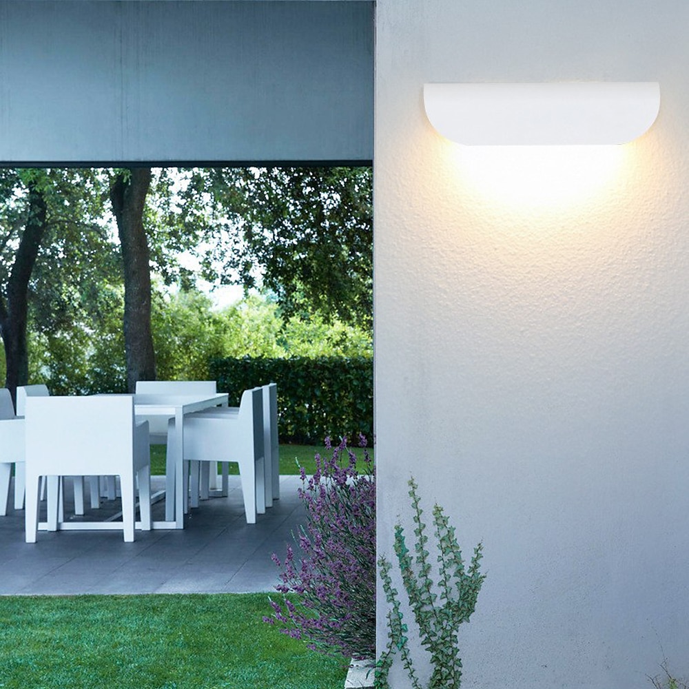 lampada da parete per esterni a led 10w 900lm lampada da parete per esterni impermeabile porta scale corridoio parete esterna cortile balcone corridoio lampada da parete per interni per esterni del 2025 a $76.99 –P5