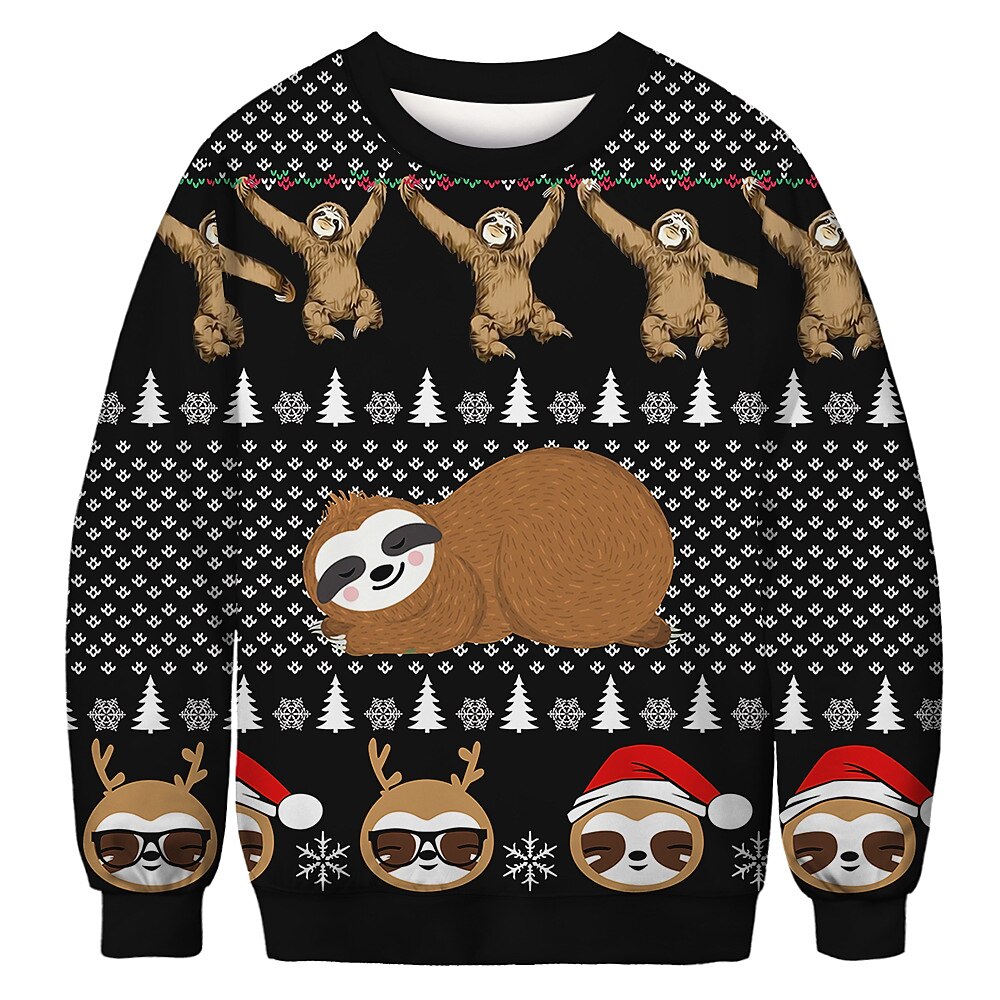Vánoce Ježíšek Mikina Pullover Vtipná vánoční mikina Anime 3D tisk 3D Grafika Pro Pro páry Pánské Dámské Dospělé Vánoce Karneval Plesová maškaráda 3D tisk 2025 - $23.99 –P3