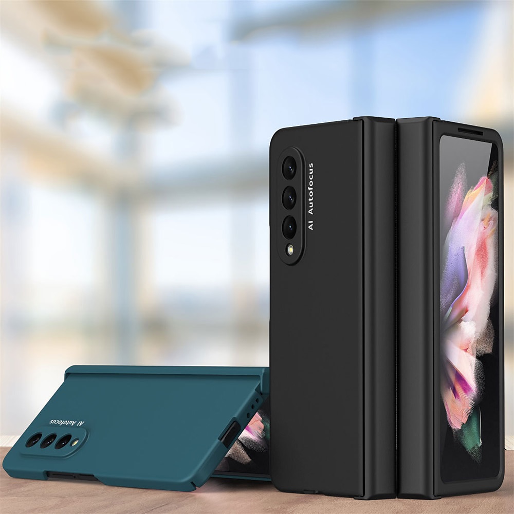 Чехол для телефона для Samsung Galaxy Z Fold 5 Z Fold 4 Z Fold 3 Z Fold 2 Flip защитная рамка Flip полный чехол защитный однотонный ПК 2025 - $32.99 –P13